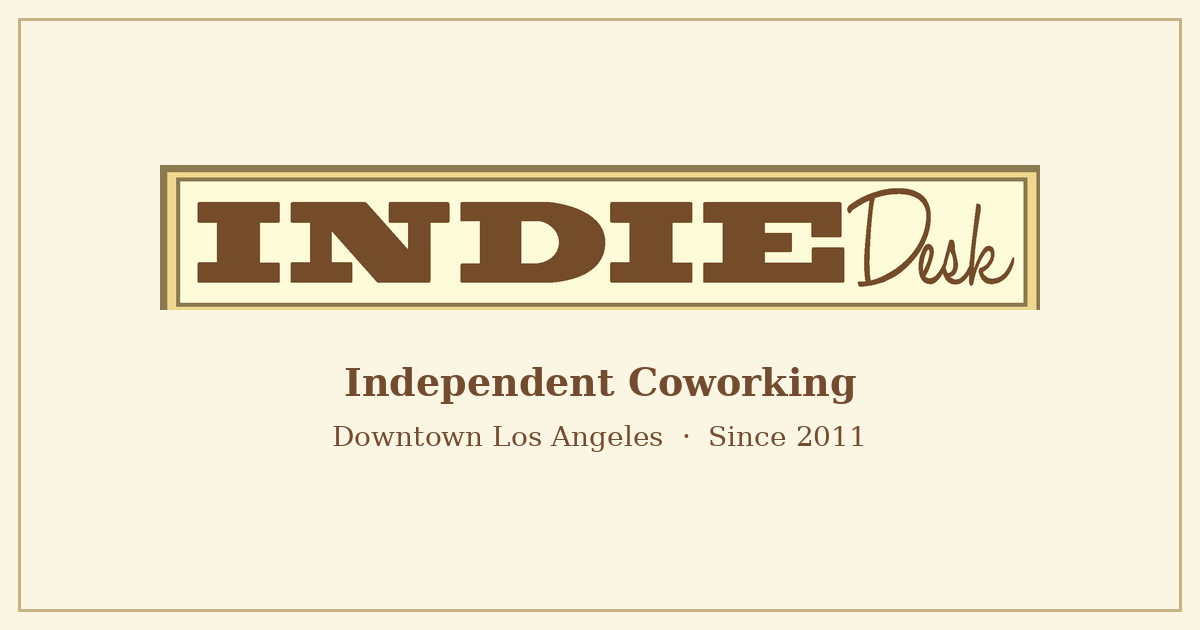 Indie Desk
